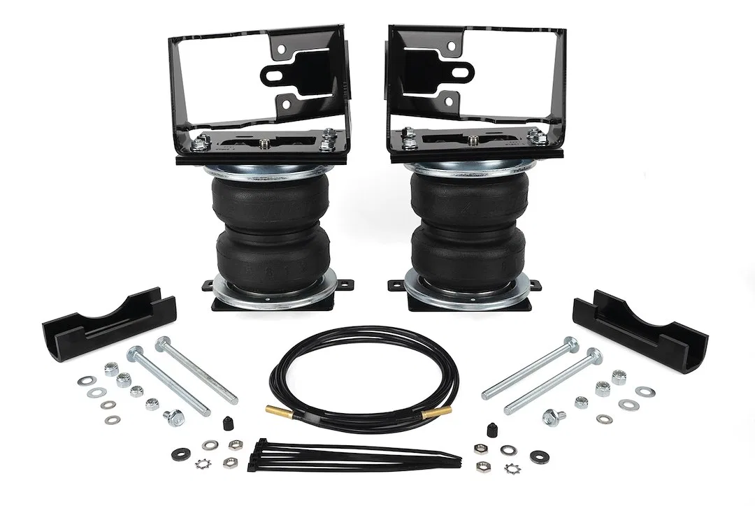 57383 – AIR LIFT Helper Spring Kit, Air Spring Frame Mount Up To 5000 Pounds Of Leveling Capacity Air Adjustable From...